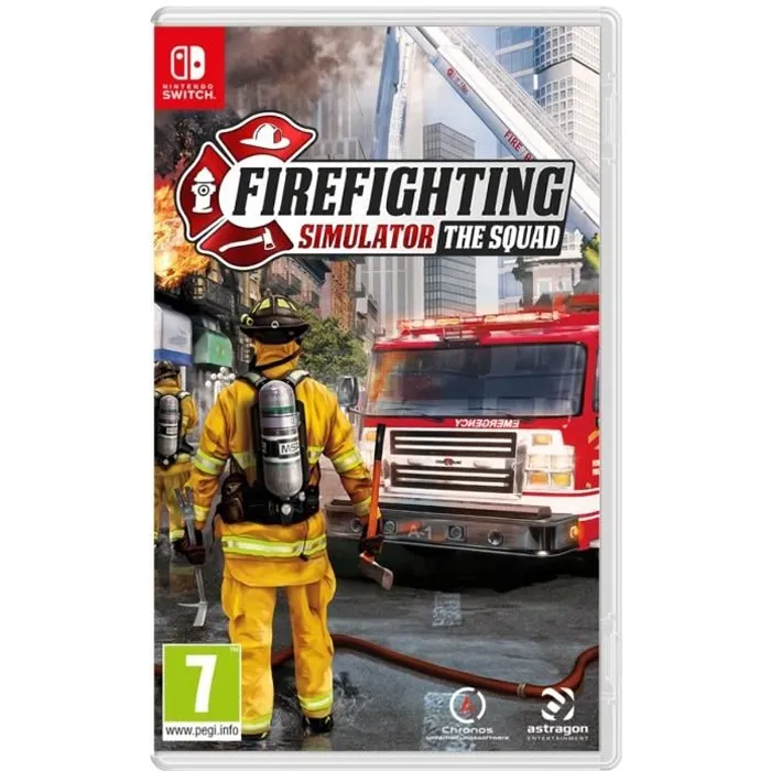 Firefighting Simulator The Squad - Jeu d'action multijoueur en coopération pour Nintendo Switch - Version boîte - Sortie septembre 2023 Firefighting Simulator The Squad - Jeu d'action multijoueur en coopération pour Nintendo Switch - Version boîte - Sortie septembre 2023