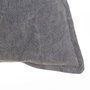 BigBuy Home Coussin Gris foncé 45 x 45 cm