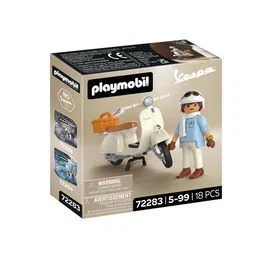Playmobil Vespa 80ème anniversaire : Style Classique 72283