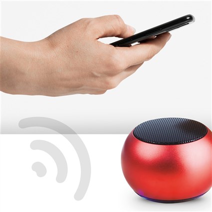 Elbe ALT-R70-TWS Haut-parleur Bluetooth portable 3W TWS rouge, stéréo double, autonomie 4h, mains libres
