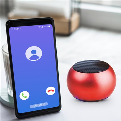 Elbe ALT-R70-TWS Haut-parleur Bluetooth portable 3W TWS rouge, stéréo double, autonomie 4h, mains libres