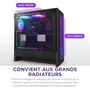 Nzxt H5 Flow RGB CC-H52FB-R1 - Boîtier PC moyen-tour ATX avec ventilateurs RGB inclus, mesh optimisé et gestion des câbles - Noir