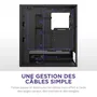 Nzxt H5 Flow RGB CC-H52FB-R1 - Boîtier PC moyen-tour ATX avec ventilateurs RGB inclus, mesh optimisé et gestion des câbles - Noir