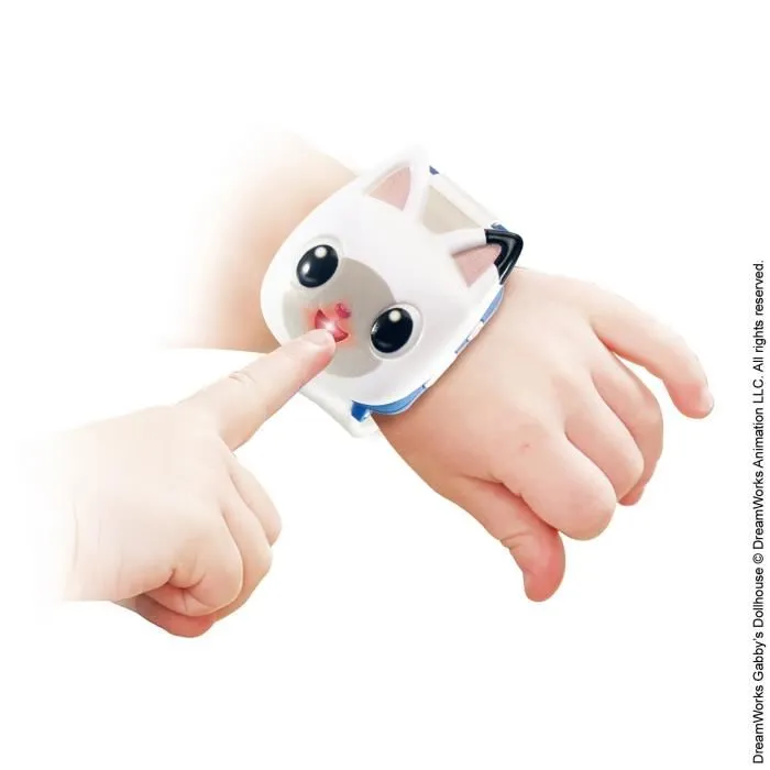 VTech Gabby Et La Maison Magique - Montre-Jeu Interactive Pandy Pattes pour Enfants - 10 Cadrans Animés Personnalisables - Langue Française