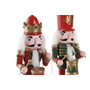 Home ESPRIT Décoration de Noël Casse-Noisette Multicouleur 10 x 10 x 30 cm