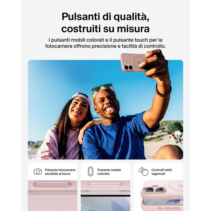 Protection pour téléphone portable Belkin MSA034HQPK Rose