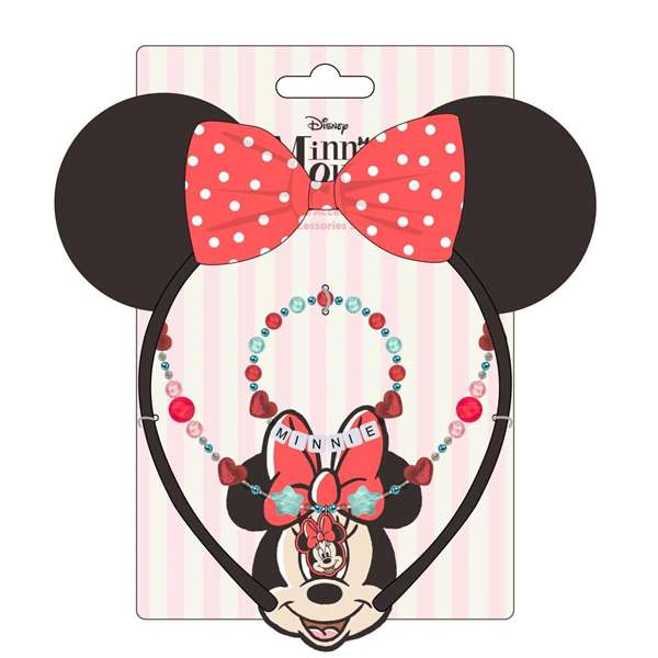 Cerdá Bijouterie Pack 3 Pièces Minnie PINK 12.5 x 19.0 x 0.1 cm - Recommandé à partir de 3 ans Cerdá Bijouterie Pack 3 Pièces Minnie PINK 12.5 x 19.0 x 0.1 cm - Recommandé à partir de 3 ans