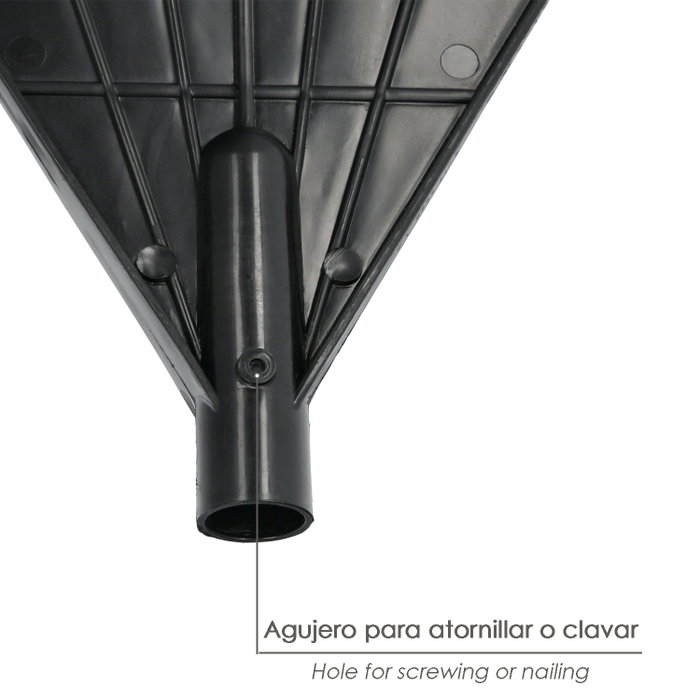 WOLFPACK LINEA PROFESIONAL Rastrillo Plastico Triangular