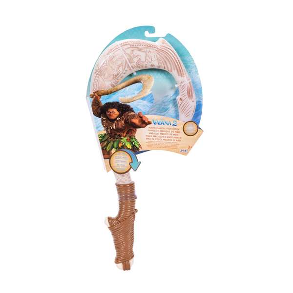 Jakks Pacific Anzuelo mágico de Maui Hameçon Magique de Maui avec fonctions, Disney Vaiana 2 (Moana 2) - Émet sons et lumières, langues multiples Jakks Pacific Anzuelo mágico de Maui Hameçon Magique de Maui avec fonctions, Disney Vaiana 2 (Moana 2) - Émet sons et lumières, langues multiples