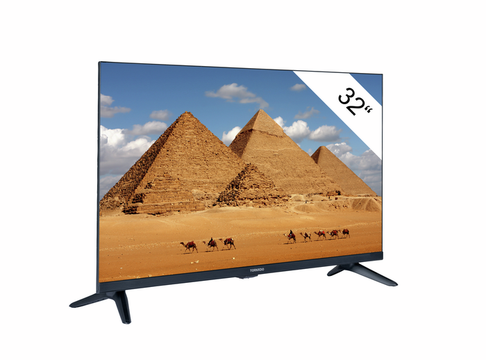 Tornado 32ES4301X - Téléviseur LED 32 pouces (80 cm) - Smart TV - Full HD - Noir