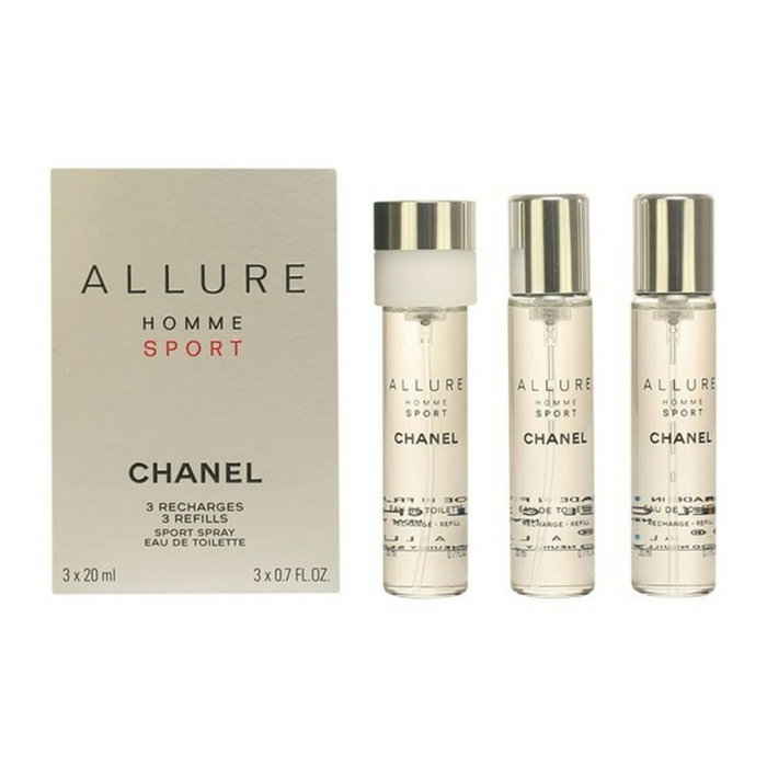 Chanel Allure Homme Sport lot de 3 recharges de 20 ml Chanel Allure Homme Sport lot de 3 recharges de 20 ml