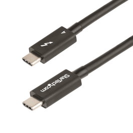 StarTech.com Cable Thunderbolt 4 1m 40Gbps PD 100W USB Type-C Noir