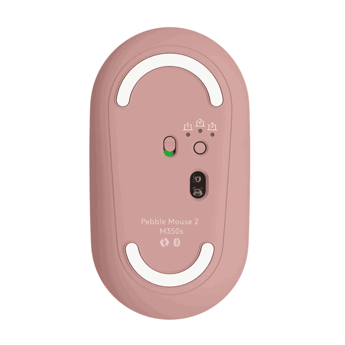 Logitech Pebble Mouse 2 M350s Rose