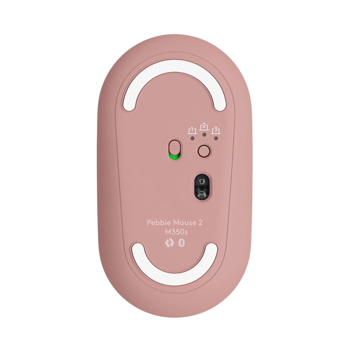 Logitech Pebble Mouse 2 Souris sans fil Bluetooth Silencieuse Multidispositif, 4000 dpi