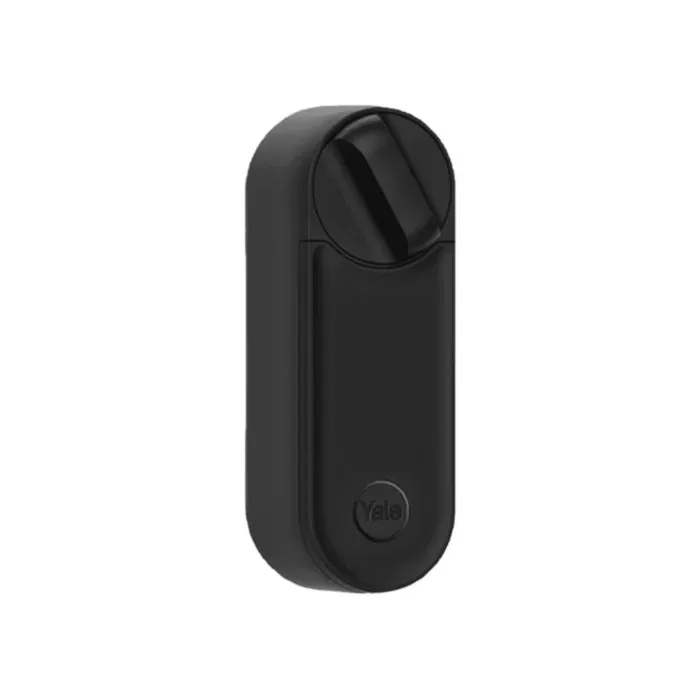 Yale Linus L2 - Serrure connectée intelligente en métal avec Wi-Fi, batterie rechargeable, déverrouillage par empreinte ou Yale Dot, finition noire mate