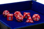 Dragon Storm pack dés Sharp Edge Silicone Red Dragon Scales (7)