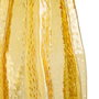 BigBuy Home Vase Jaune Verre