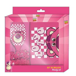 Lotso Set de Beauté Coffret Toy Story avec accessoires, 20 x 21.6 x 4 cm, Rose, 36 mois et plus