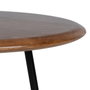 BigBuy Home Table d'appoint LAGOM Noir Beige