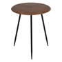 BigBuy Home Table d'appoint LAGOM Noir Beige