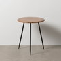 BigBuy Home Table d'appoint LAGOM Noir Beige