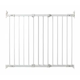 Webaby Barrière de sécurité extensible NONO - Blanc - Pour portes 72 à 108 cm - Ouverture portillon pratique - Enfant moins de 24 mois