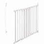 Webaby Barrière de sécurité NONO Blanc 72-108 cm