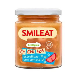 SMILEAT Tarrito C/Cachitos Pâtes à la Tomate 230g Eco