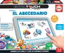 Educa Juego Educa Touch Junior Aprendo El Abecedario - Jeu éducatif tactile pour apprendre l'alphabet - Version espagnol/anglais - Enfants 3-6 ans