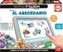 Educa Juego Educa Touch Junior Aprendo El Abecedario - Jeu éducatif tactile pour apprendre l'alphabet - Version espagnol/anglais - Enfants 3-6 ans