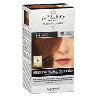 ALFAPARF MILANO Il Salone Pack Teinture Permanente 5 Unités 74 Cuivre Foncé ALFAPARF MILANO Il Salone Pack Teinture Permanente 5 Unités 74 Cuivre Foncé