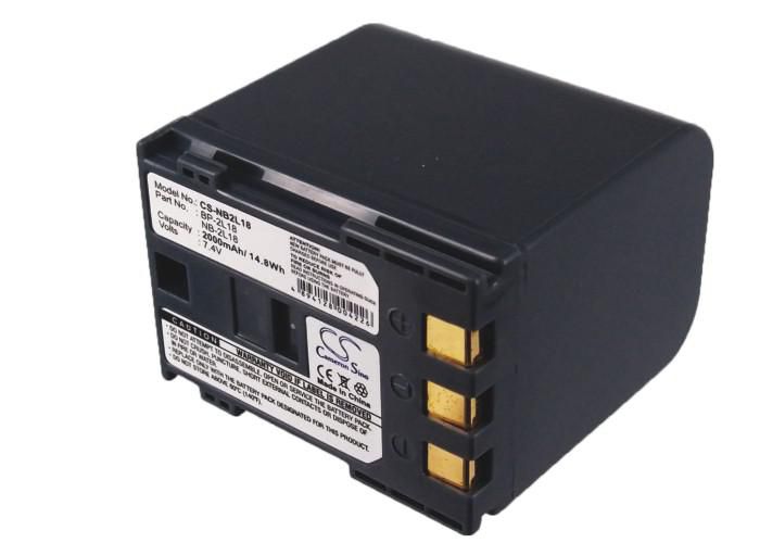 CoreParts Batterie pour Appareil Photo Canon ELURA 40mc, Digital Rebel XT EOS 350D, DV5, DV-FV M100, DVM3 - 2000 mAh, 14.8 Wh, 7.4 V, Li-ion CoreParts Batterie pour Appareil Photo Canon ELURA 40mc, Digital Rebel XT EOS 350D, DV5, DV-FV M100, DVM3 - 2000 mAh, 14.8 Wh, 7.4 V, Li-ion