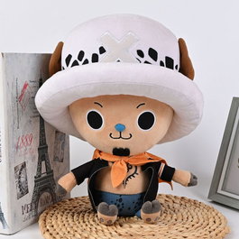 Sakami Merchandise One Piece peluche Chopper x Law New World Ver. 20 cm