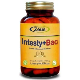 ZEUS Intesty+Bac 90 gélules - Complément alimentaire probiotique avec vitamine B6