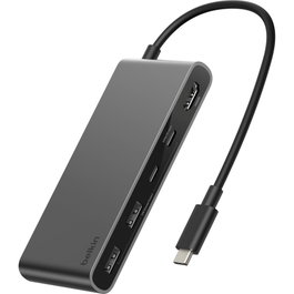 Belkin CONNECT Hub USB-C 7-en-1 avec deux ports USB-C, AVC023hqSGY
