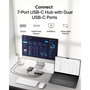Belkin CONNECT Hub USB-C 7-en-1 avec deux ports USB-C, AVC023hqSGY
