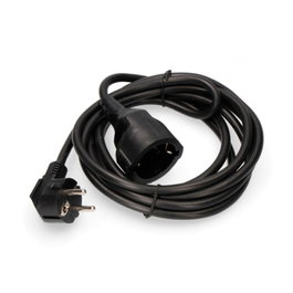 Rallonge de tuyau 3x1.5 T/Tl 5 mètres noire [E3-23214]