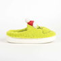 Cerdá Zapatillas de casa abierta the grinch T40/41 - Pantoufles ouvertes The Grinch couleur verte pour adulte taille 40-41