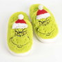 Cerdá Zapatillas de casa abierta the grinch T40/41 - Pantoufles ouvertes The Grinch couleur verte pour adulte taille 40-41