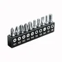 Bosch IXO 8 Basic - Perceuse visseuse sans fil avec 10 embouts et boîte de rangement