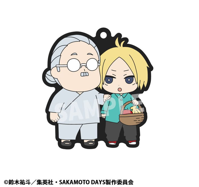 Sakamoto Days assortiment charms caoutchouc Rubber Mascot Buddycolle Vol. 2 7 cm (6)