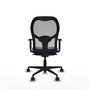 Chaise de Bureau Piqueras y Crespo 1D036N0 Bleu