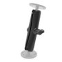 RAM Mounts RAM-B-201U-C Bras Double Embout avec Ressort pour Montage Bille 1" et Réglage Infini