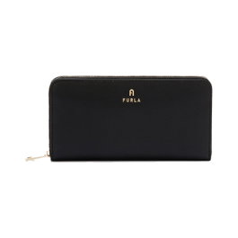 FURLA Portefeuille Camelia en cuir noir pour femme WP00322ARE000O60001007