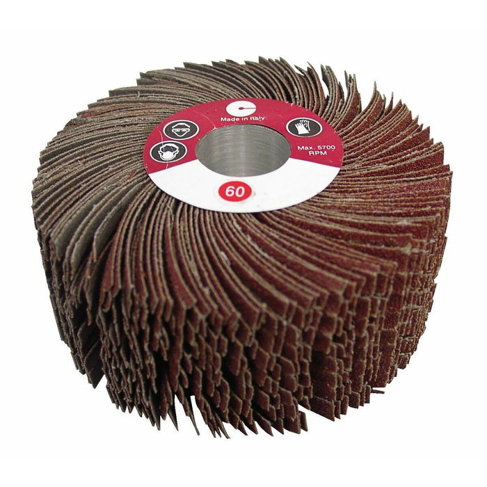 Roue à lamelles avec noyau Calflex 19k 50 mm 120 mm 40 g Roue à lamelles avec noyau Calflex 19k 50 mm 120 mm 40 g