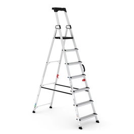 Persum Échelle professionnelle Delux 7 marches en aluminium