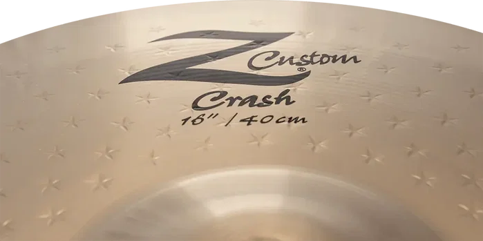 Zildjian Crash 16" Z Custom Cymbale Zildjian B20 Bronze