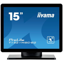 iiyama T1521MSC-B2 Moniteur Tactile ProLite 15 pouces Projected Capacitive Touch Écran Tactile