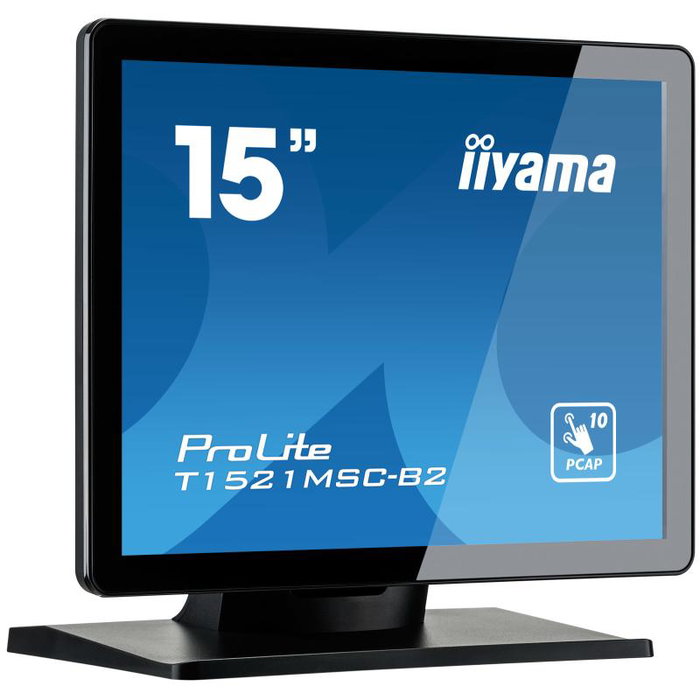 Iiyama Moniteur Tactile ProLite T1521MSC-B2 15" HD - Ecran PC USB-C