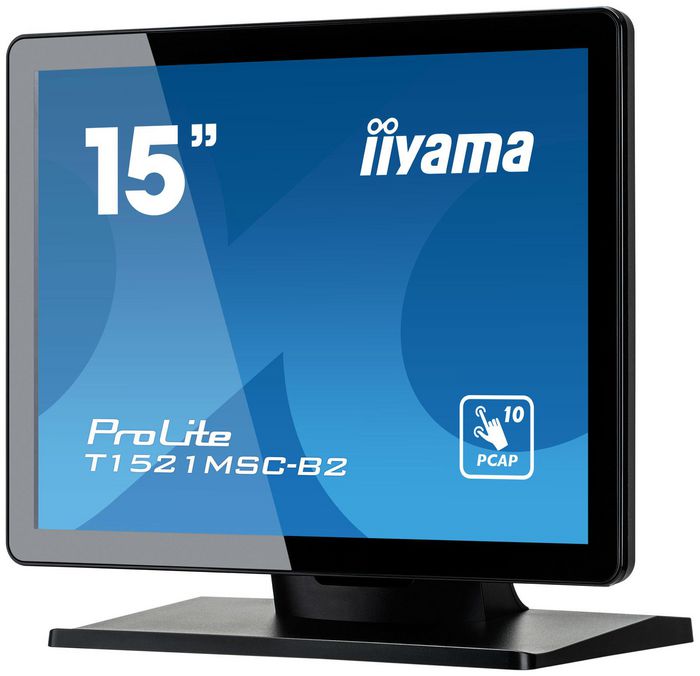 iiyama ProLite T1521MSC-B2 Moniteur Tactile 15 pouces 1024 x 768 Noir iiyama ProLite T1521MSC-B2 Moniteur Tactile 15 pouces 1024 x 768 Noir